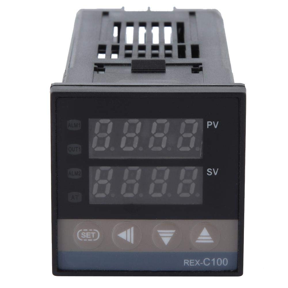 AC 110-240V PID 0-400 LED PID Numérique Kits de Contrôleur de Température + Relais Statique SSR 40A + Sonde de Type K M6
