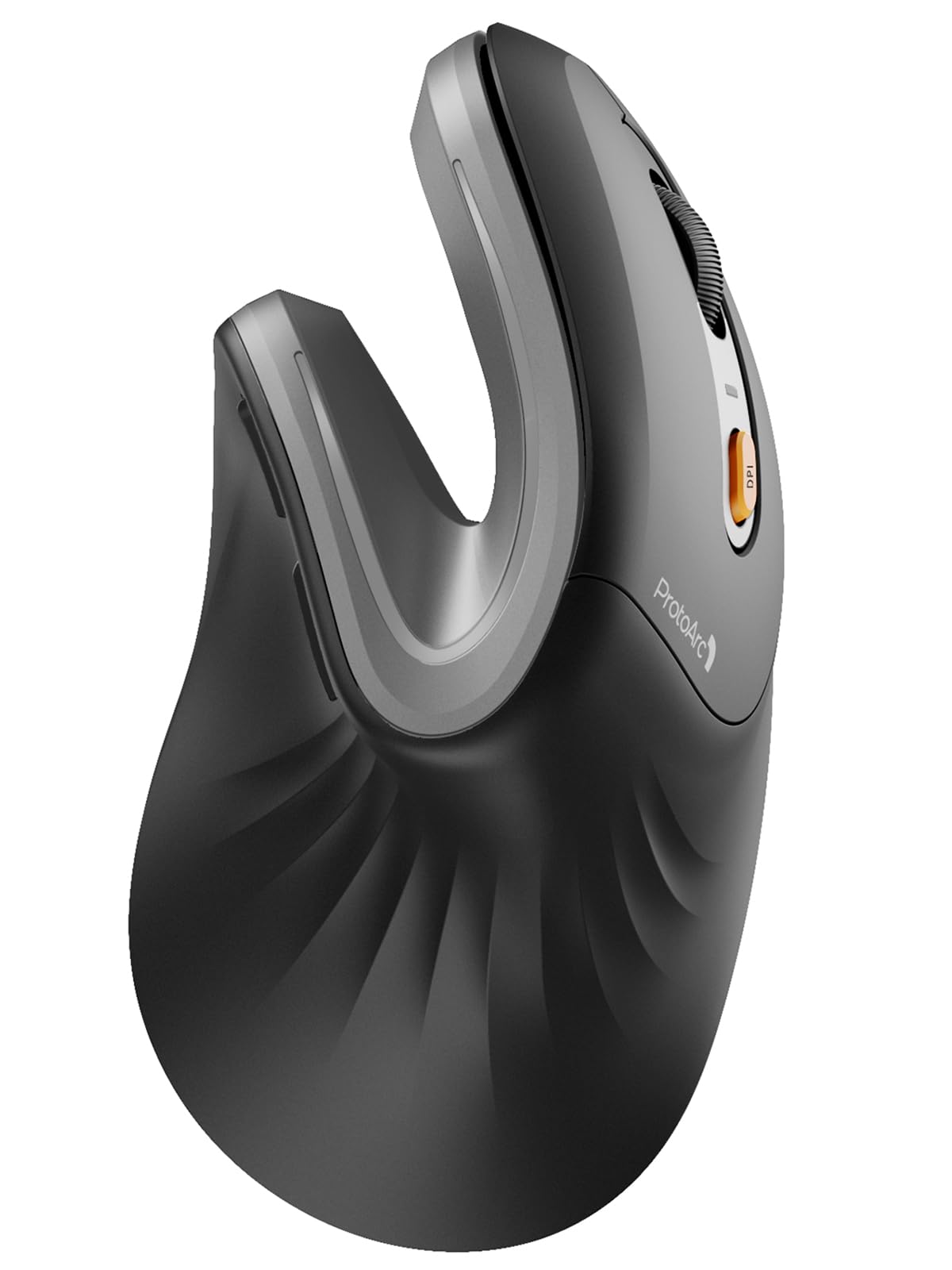 ProtoArc Ergonomic Mouse, EM11 NL Wireless Vertical Mouse, Ergo with Multi-Device, USB-C Rechargeable Mice for Windows, Mac OS, PC/Notebook/Laptop,Gray-image-46