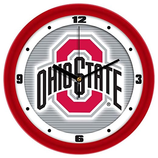 SunTime Ohio State Buckeyes - Dimension Wall Clock