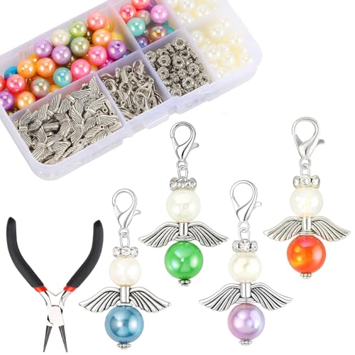 RQcMid Bastelsachen, Schlüsselanhänger Selber Machen, Schutzengel...