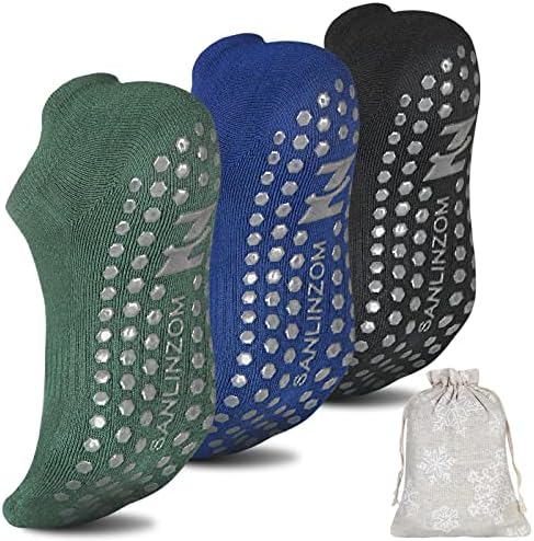 Calze Yoga Antiscivolo Per Donne, Unisex, Taglia Unica, Per Pilates E Riformatore, Nero
