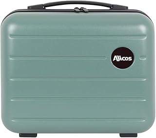 [ALIKAN] BAGandCASE 5色 PCミニキャリーケース トランク 14インチ 収納 樹脂 ポリカーボネート トラベル 旅行 バッグ 機内持ち込み メイクボックス かわいい おしゃれ 人気 (SBS001-MINT : 34x29.5x18cm)