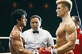 Generic SYLVESTER STALLONE DOLPH LUNDGREN FACING OFF IN BOXING RING 12x18 inch Poster, Medium, Black