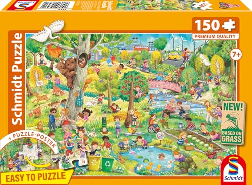 SCHM56531 Puzzle 150 pièces La nature est un jeu d'enfant 43 2 x 29 1 cm - vue 5
