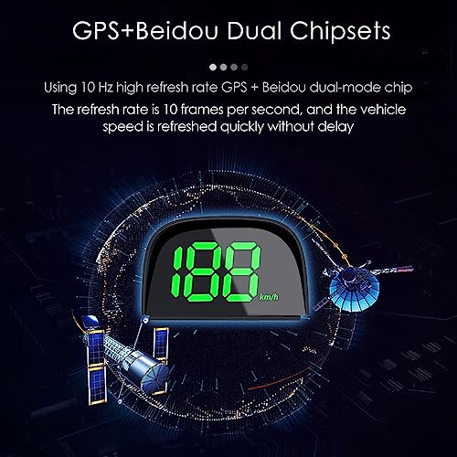 Velocímetro digital para fallos de cuadro con HeadUp Display satelital 6