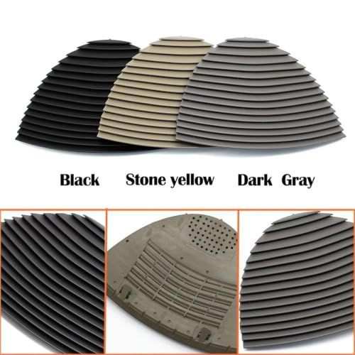 Grille d'aération tableau de bord gris pour Benz Classe E W211 2003-2008