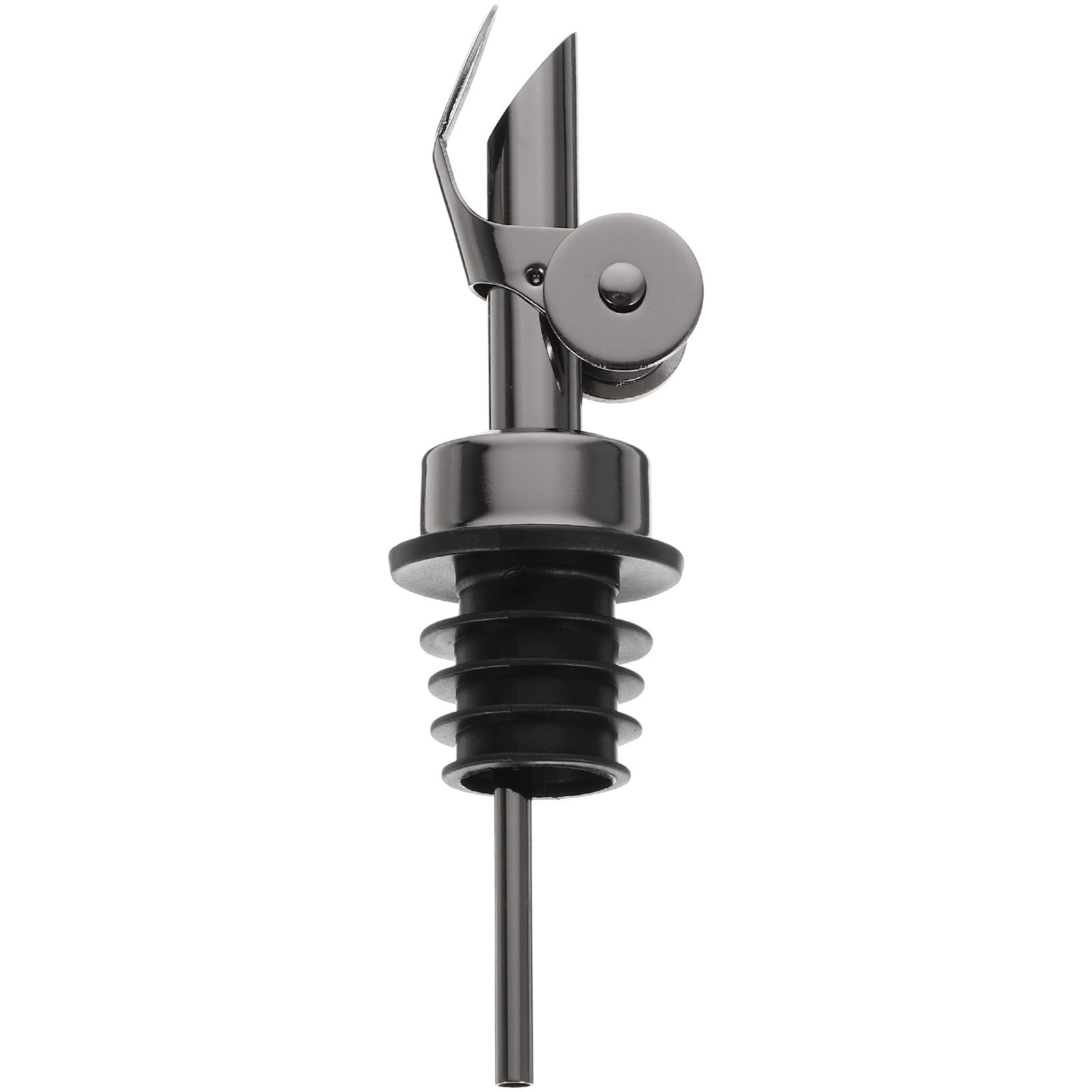 Vertedor de acero inoxidable para botellas, ideal para servir vino de forma limpia en cenas