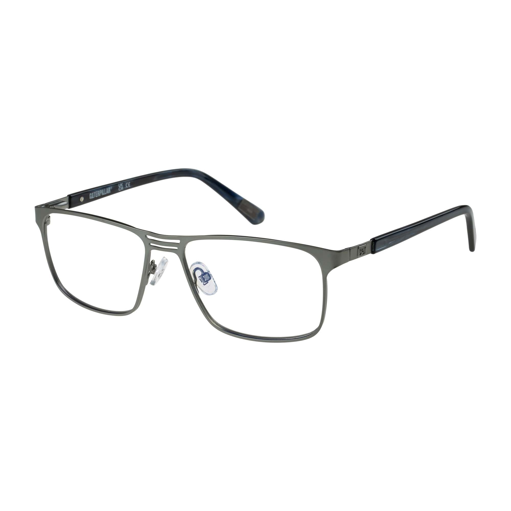 Caterpillar Męskie oprawki do okularów CTO-3024 Optical Prescription, Gunmetal, 57, Gunmetal, 57