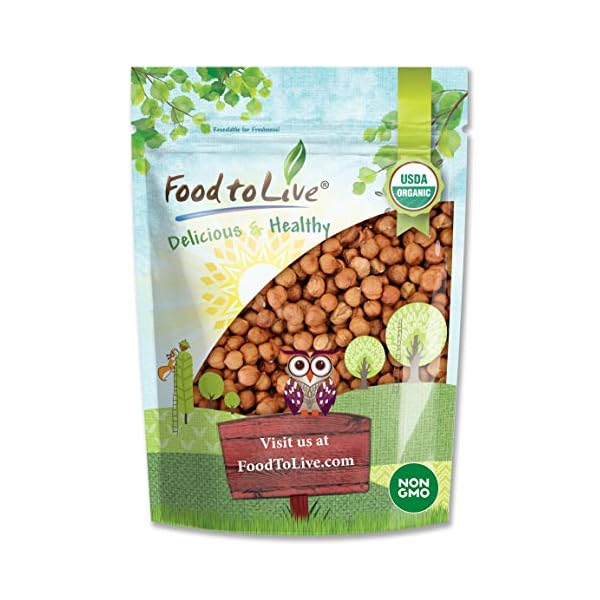 Organic-Hazelnuts-Filberts-by-Food-to-Live-Raw-No-Shell-Kosher-Bulk--1-Pound Organic Hazelnuts, 1 Pound – Non-GMO, Raw Filberts, Whole Nuts, Shelled, Unsalted, Kosher, Vegan, Bulk. Crunchy, Wholesome Snack. Rich in Vitamin E, Protein. Great for Baking, Trail Mixes