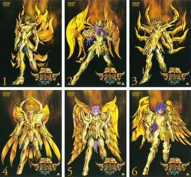 [欠品あり]レンタルアップDVD 聖闘士星矢(13巻無し) Amazon.co.jp: 聖闘士星矢 黄金魂 soul of gold 全6枚 第1話～第13話