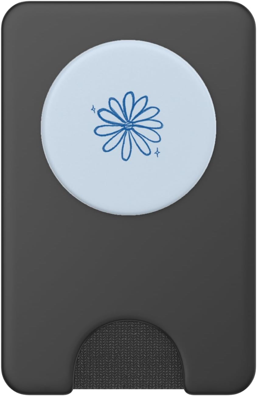 The Summer I Turned Pretty - Blue Daisy Print PopSockets PopWallet for MagSafe