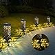 kefflum Solarleuchten für außen,12 stück Solarlampen für außen Garten IP65 Wasserdicht,Solarleuchten Garten LED Solar Gartenleuchte Solar Gartenbeleuchtung Wegebeleuchtung Balkon Terrasse Rasen Deko