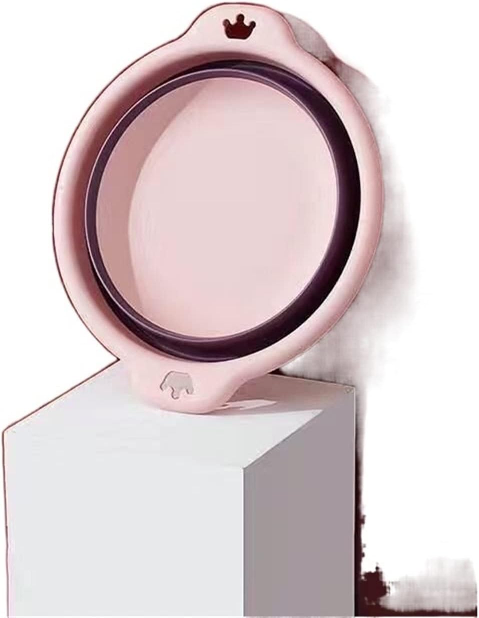 Wash Basin Folding Washbasin Household Plastic Basin Travel Thicken Dorm Room Essentials Portable Shampoo Bowl Collapsible Wash Basin