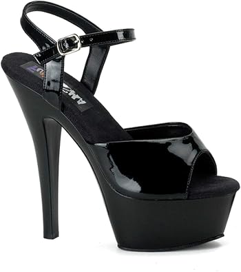 Funtasma by Pleaser Womens Juliet-209 Platform Sandal,Black Patent,7 M