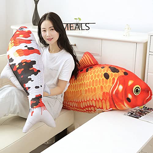 Giant Simulation Fish Plush Toys/Toy Pillows/Stuffed Animal Toys-For Home Decoration Gifts-(31.5 Inches / 80 Cm) #TOP3