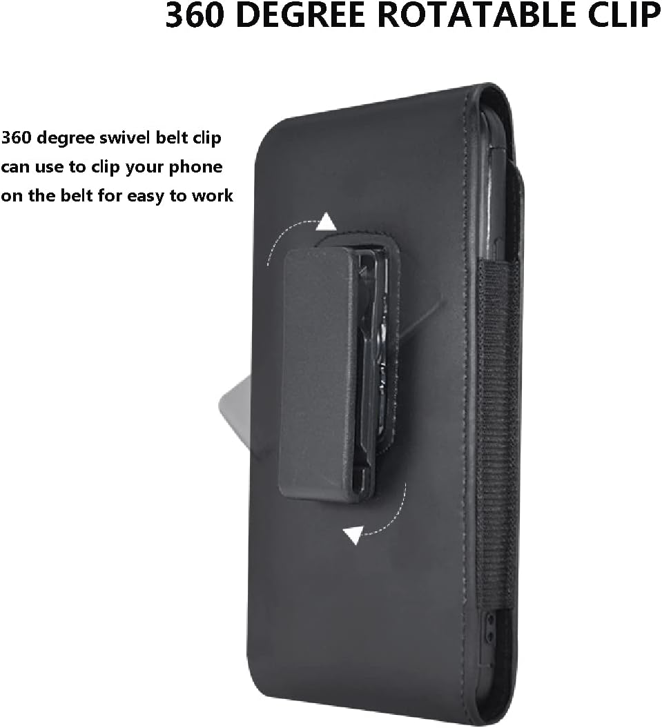 Swivel Belt Case Phone Holster Belt Clip Holder Pouch for Galaxy A15 5G A55 A54 A53 A25 A35 A34 5G S25 S24 S23 S21 Plus FE, iPhone 17 16 Pro Max Plus - Image 2