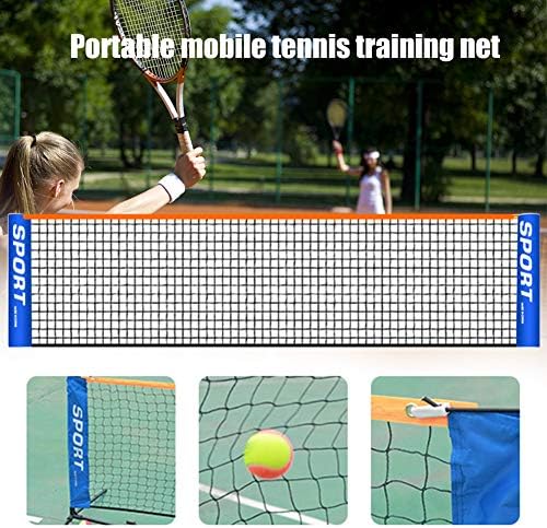 Cicony Portable Tennis Net, Foldable Sports Net for Badminton, Volleyball, Tennis and Other Games