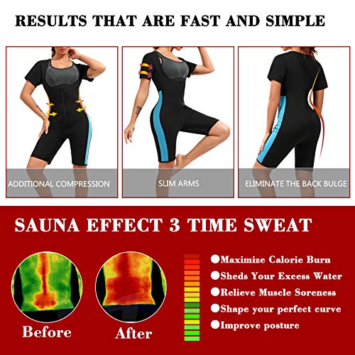Scarboro Hot Women Neoprene Full Body Shapewear Sweat Sauna Suit Slim Weight Body Shaper Waist Trainer Vest Adjustable Straps #TOP2