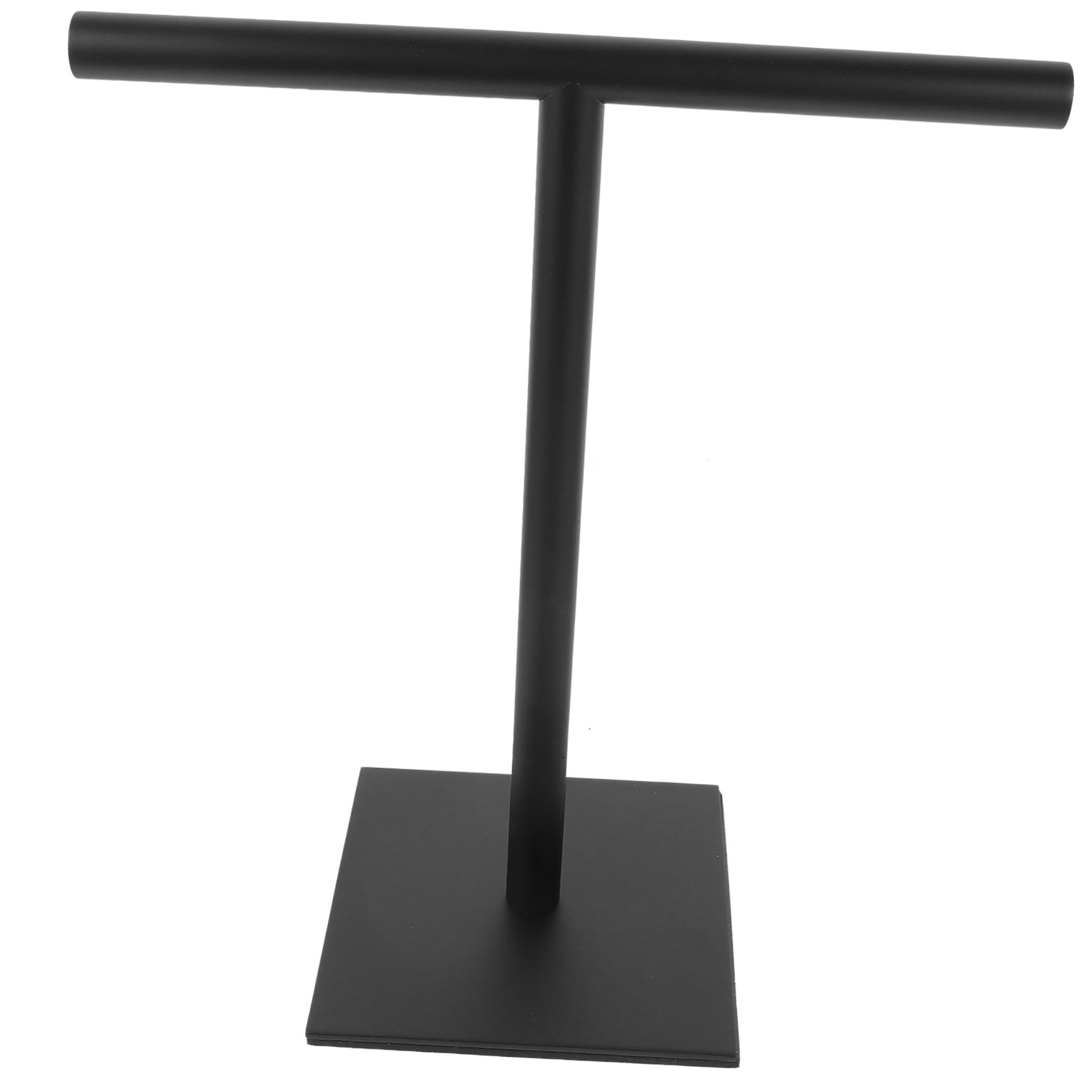 Soporte para toallas de cocina y encimera de baño organizador vertical compacto negro