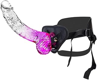 Ensemble harnais et gode ceinture adapté aux débutants : gode ceinture sexuel portable avec petit gode de 17cm jouet sexuel idéal pour les débutants masturbation féminine, jeux lesbiens et plus encore