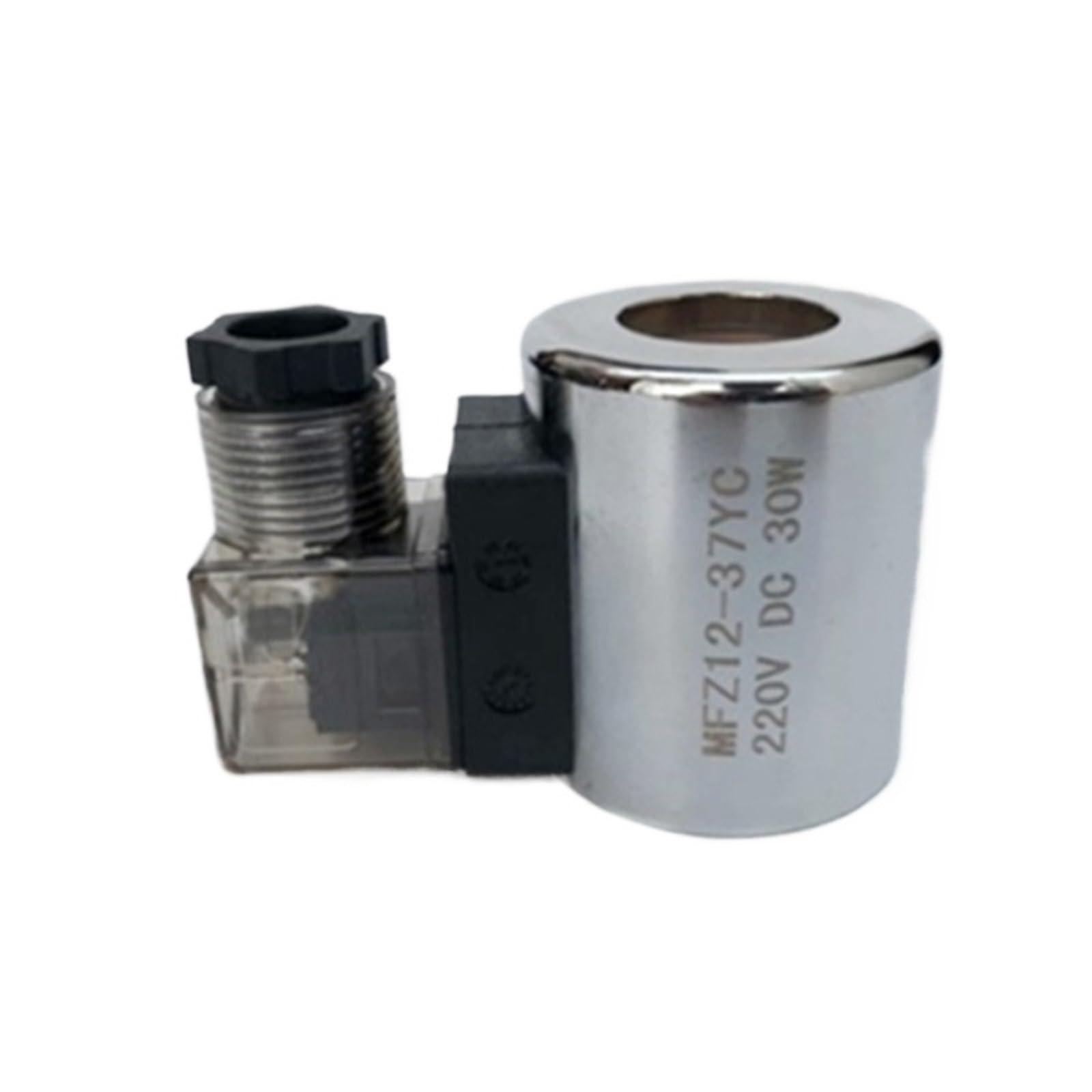 Uyqukggpsn Mfz12-37Yc Dc220v 1Pcs Hydraulic Solenoid Valve Coil Mfb12-37Yc Mfz12-37Yc 30W Ac220v Ac110v Dc24v Dc12v Dc48v Dc60v Hole Diameter 23Mm Height 51Mm