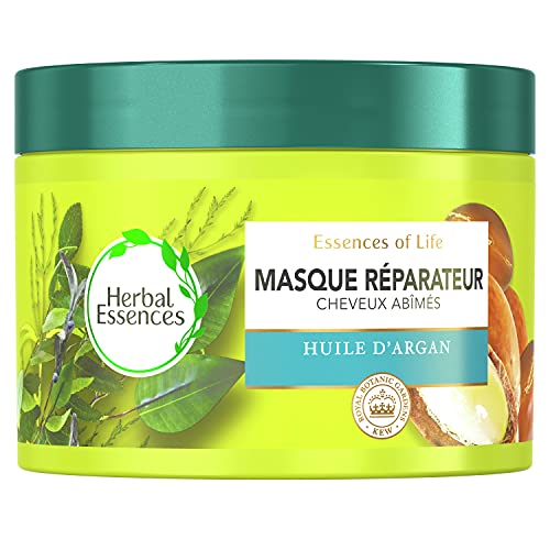 Herbal Essences Argan Oil Mask, Conditioner, Moisturising and Repairing Mask, Vegetable Nutrients, for Dry and Damaged Hair 450 ml