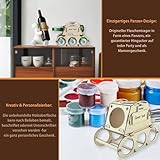 Zoom IMG-2 gzxuehu portabottiglie in legno a Zoom IMG-2 gzxuehu portabottiglie in legno a