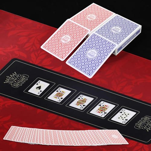 Barajas de cartas impermeables GUTSHOT, pack 2 miniatura 7
