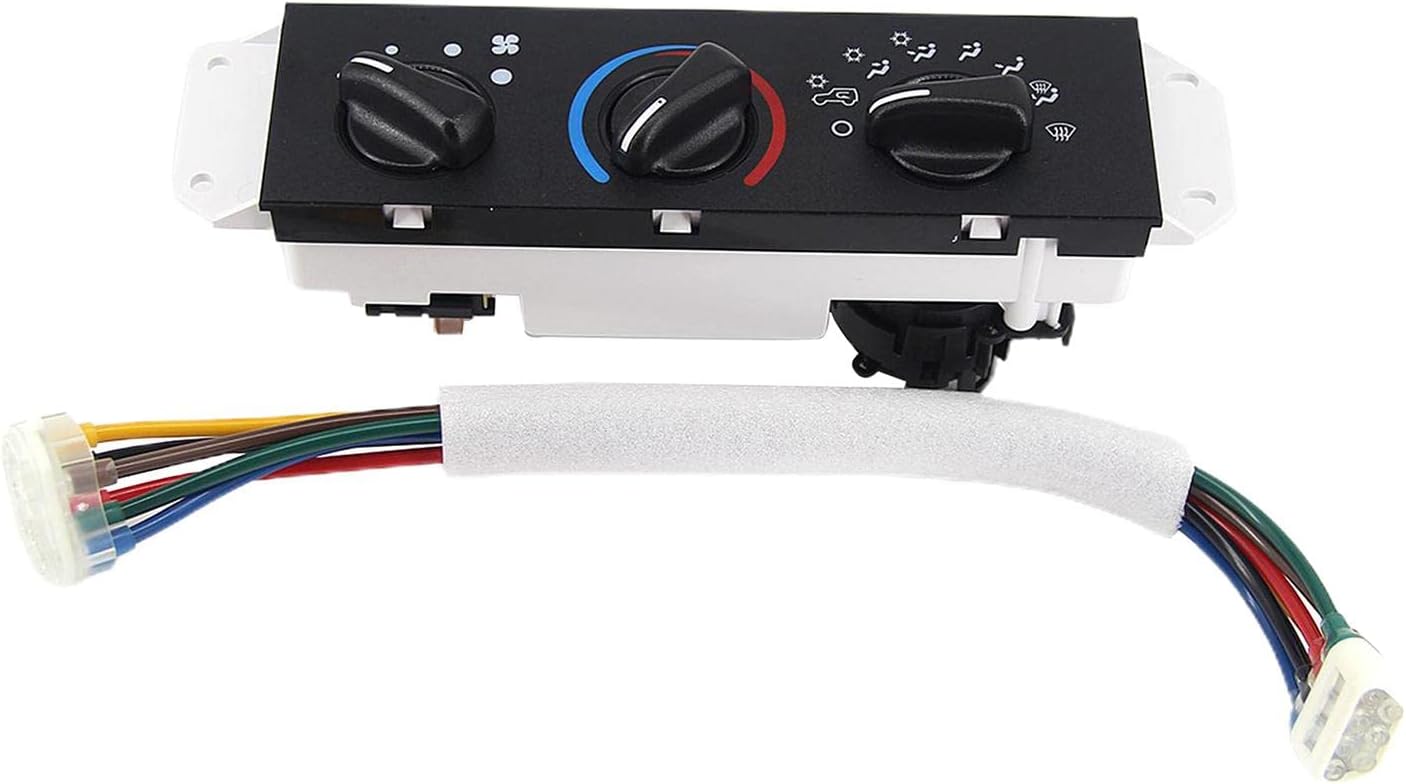 SAZ DEKOR HVAC AC A/C & Heater Control with Blower Motor Switch for Jeep Wrangler TJ