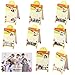 BTS Sticky Notes, FANDE Bangtan Boys Pubblicalo, Blocchetti Memo Adesivi, JIN, SUGA, J-HOPE, RM, JIMIN, V, JUNGKOOK, Sticker Cartoon Leave a Message, Regalo ad A.R.M.Y (7 Pezzi)