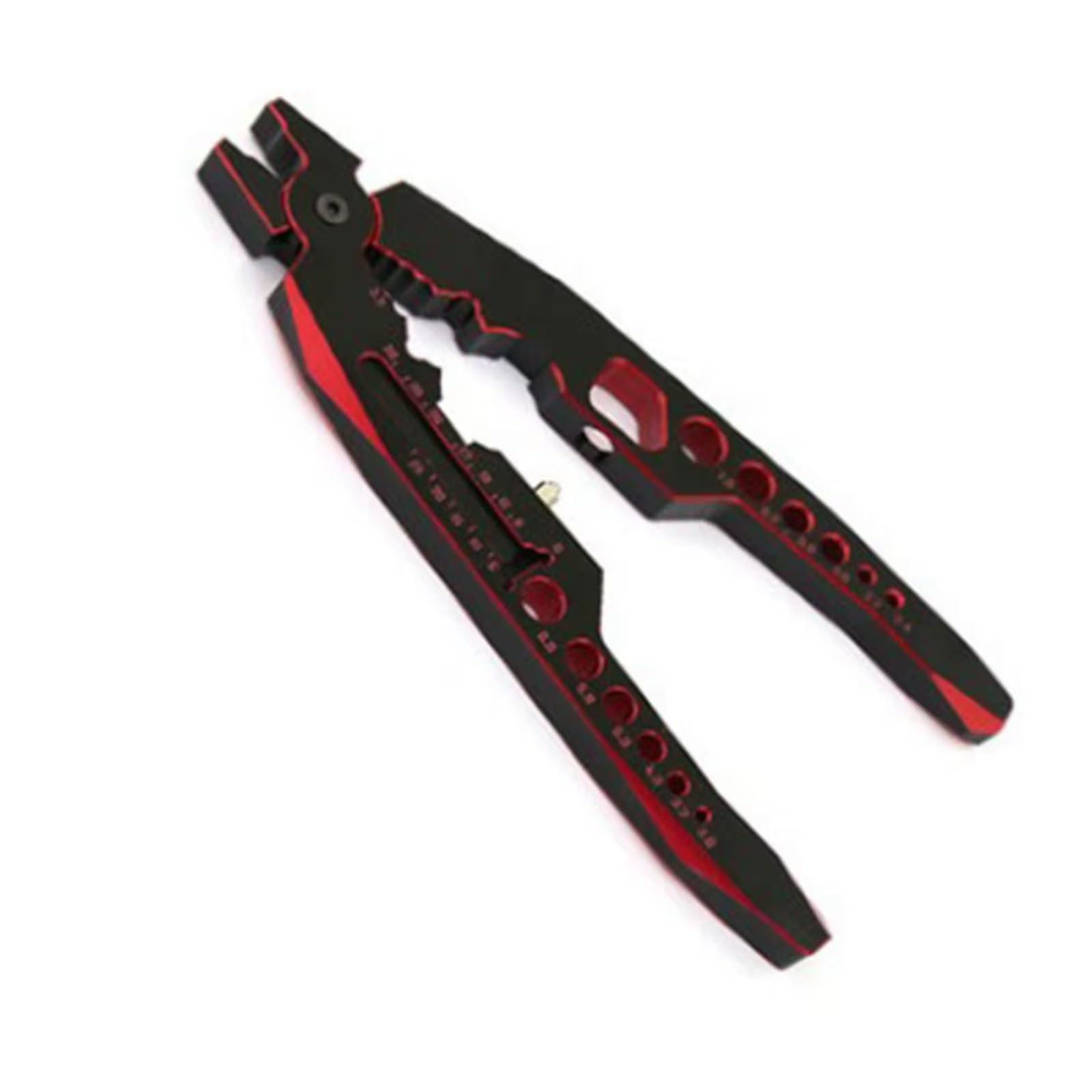 RC Strumento Smontaggio per Parti Universali Auto RC 1/10 Strumento Multifunzione per Rimozione del Gruppo Ammortizzatori per Modellini RC Pinza A Becchi Sferici(Red)