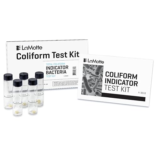 LaMotte 4-3616 Kit de Prueba, Coliforme, 5 Pruebas/Kit -9956100