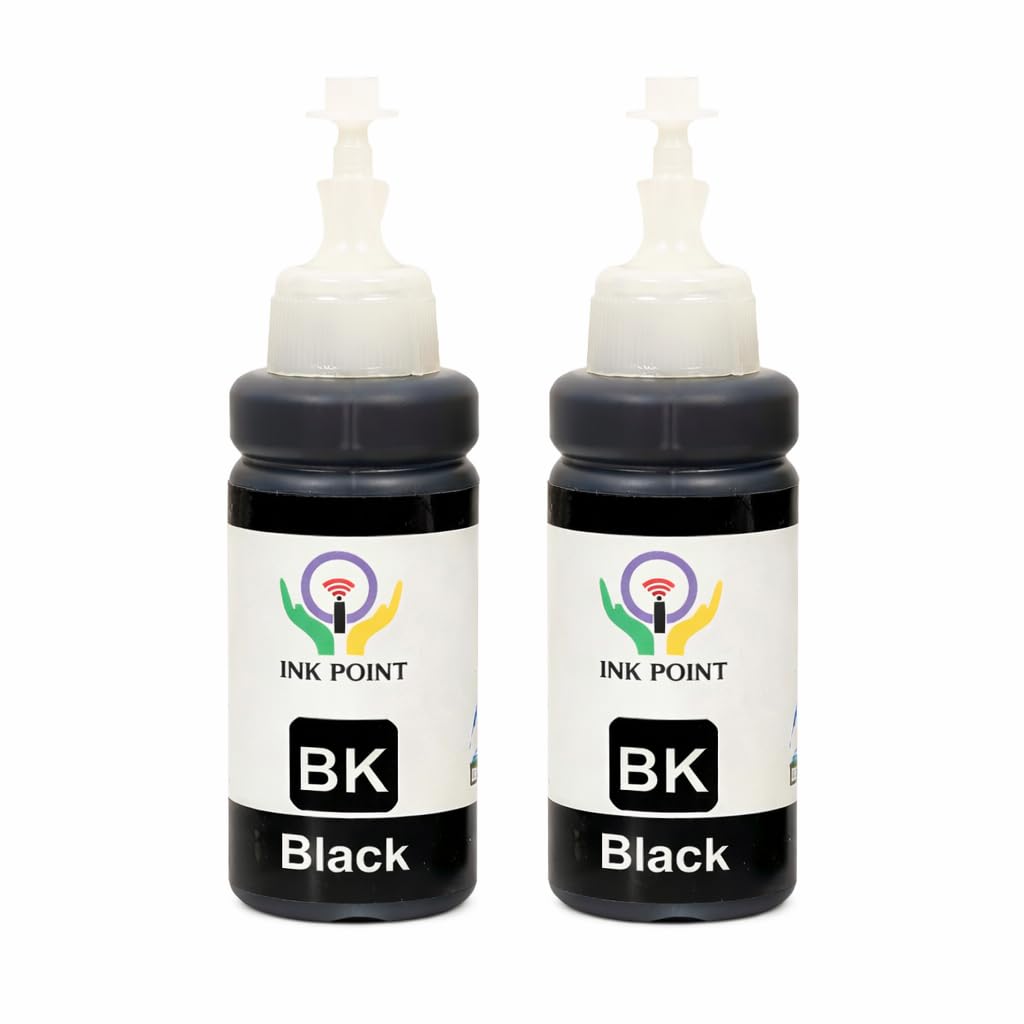 Refill Ink for Canon Pixma E470, E410, E500, E510, E560, E480, E477, E400, E600 Printers | Compatible with PG47 Cartridge | 2 Black Ink Bottles (100ml Each) (2 Black Ink)-image-16