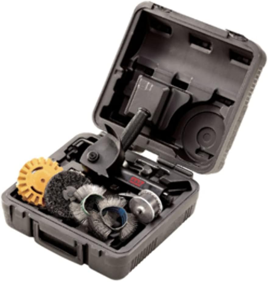 M7 Pneumatic Surface Cleaner Tool Kit With 4 Wheels Plastic Tool Case (QB-0808)