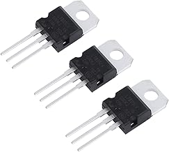 Watris Veiyi Voltage Regulator 5 V 1.5 A, L7805 LM7805 7805 Voltage Regulator Adjustable, Pack of 10 Pressure Regulating IC