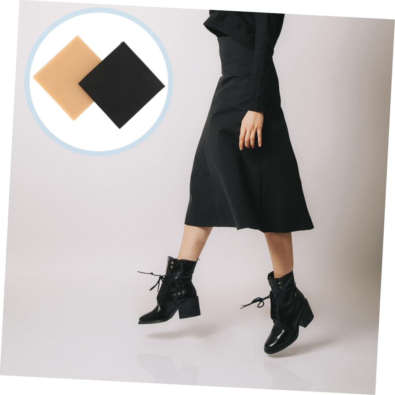 Healvian 20stücke Hochwertige Gummipads Für Schuhe Rutschfeste Sohle Für High Heels Und Boots Geräuschreduzierung Gummi Einfache Montage Langlebig Individuell Zuschneidbar