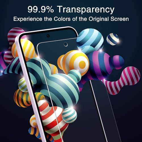 Image of KAREEN 2+2 Pack Screen Protector for Samsung Galaxy A37 5G Tempered Glass Film with Camera Lens Protector, 9H Hardness, Anti Scratch, Bubble Free, Case Friendly