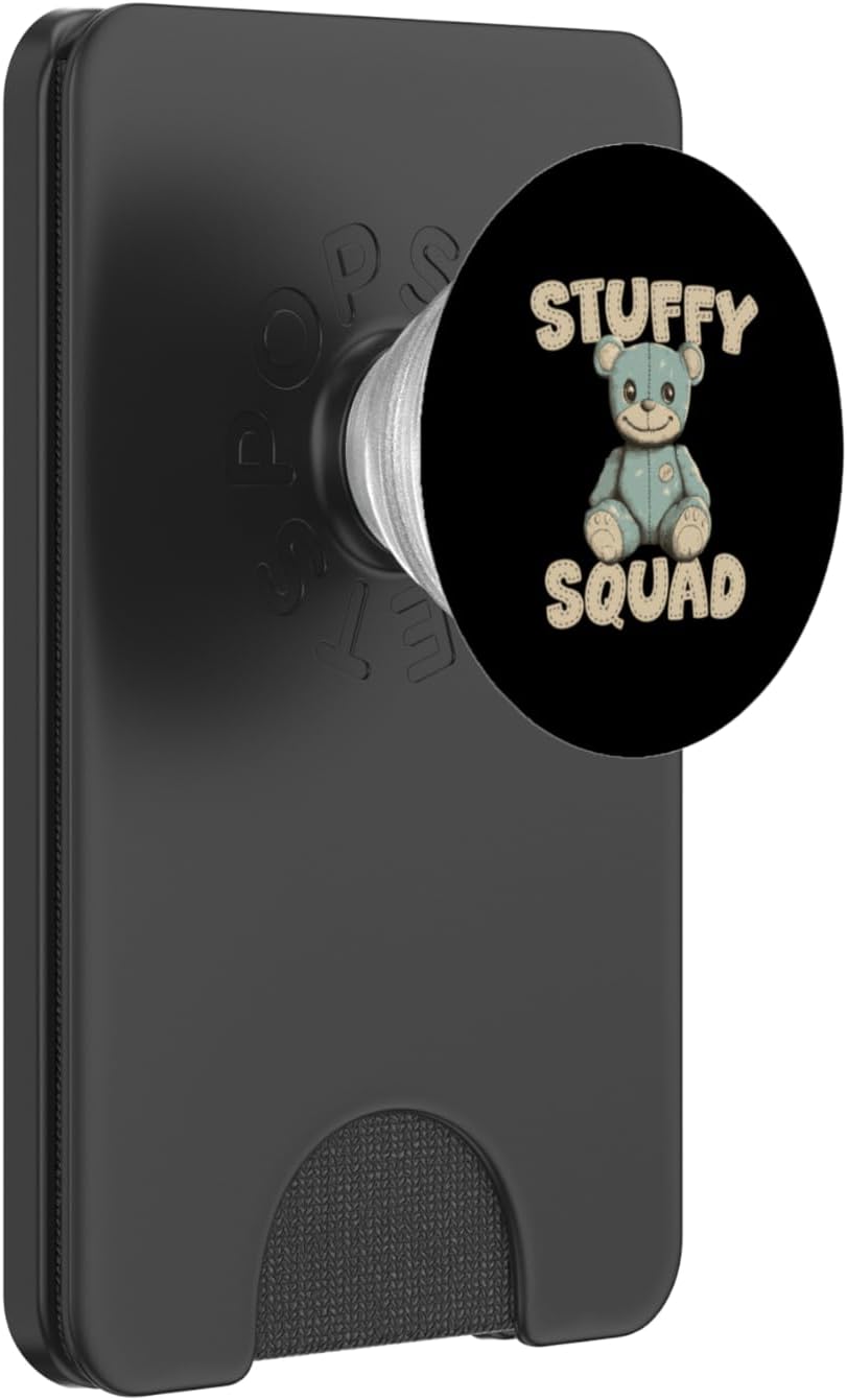 Stuffy Squad Proud Stuffed Animal Toy Companion Stuffie Love PopSockets PopWallet for MagSafe