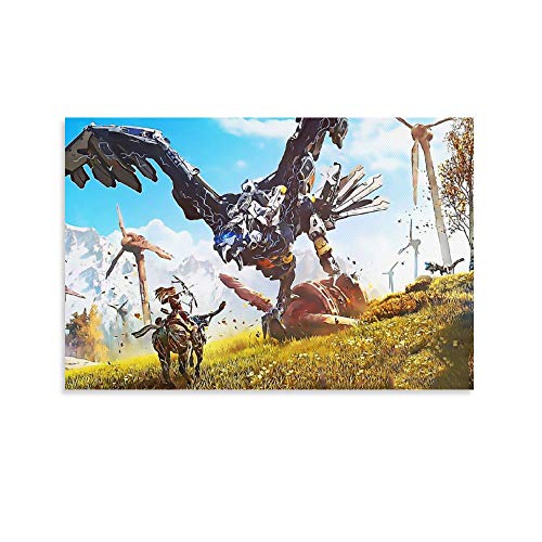 Póster de Horizon Zero Dawn HD1, pintura decorativa de la pared de la sala de estar de 30 x 45 cm