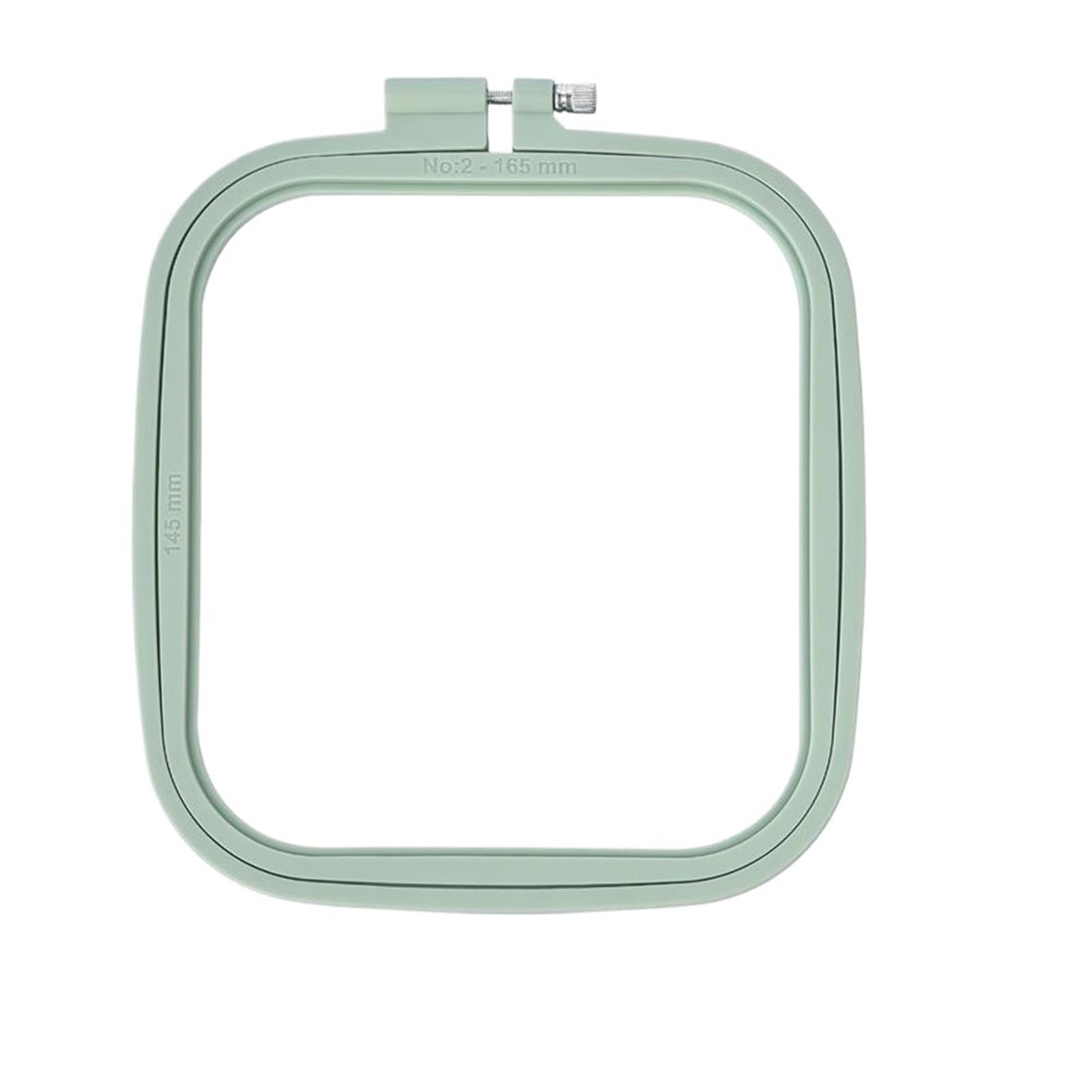 CQAHDSEVF Embroidery Hoop Circle, Mini Embroidery Hoops Imitation Wood Multishape Frame for Cross Stitch Sewing(Square 16.5x14.5cm)