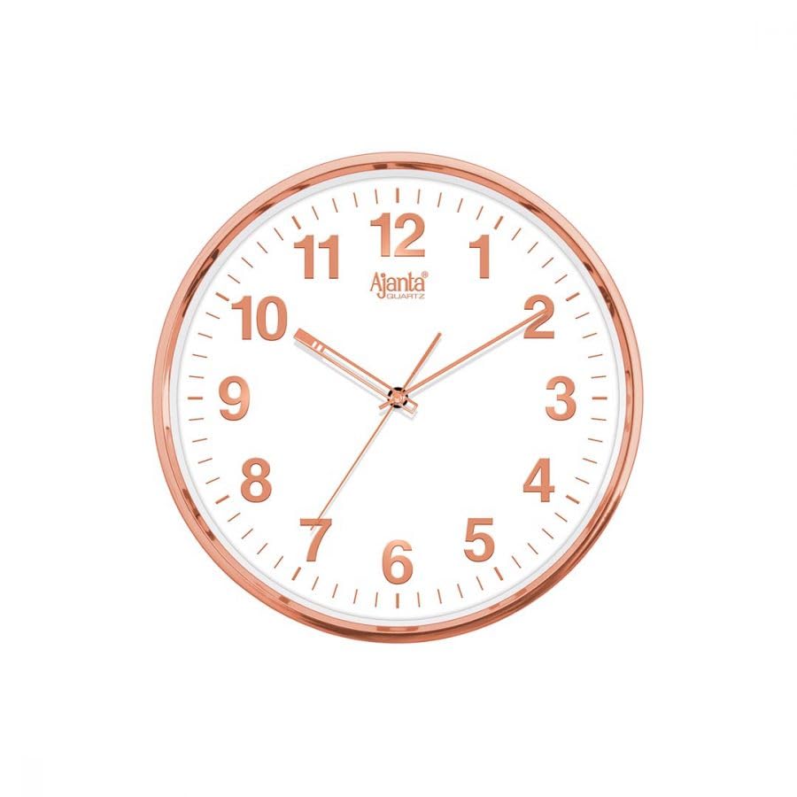 Image of Ajanta - Designer Clock - 1137 - Copper