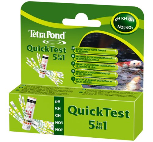Tetra Pond QuickTest 6 in 1 25 Tests