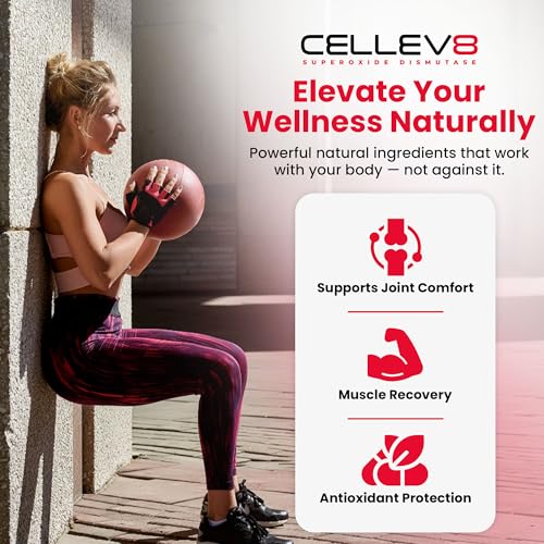 Cellev8 Superoxide Dismutase recovery-60ct Superoxide Dismutase Supplement