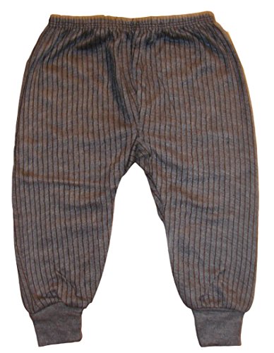 Image of KIFAYATI BAZAR Kids Baby Boys and Girls Woollen Winter Body Warmer Striped Thermal Pyjama Bottom Pack of 6