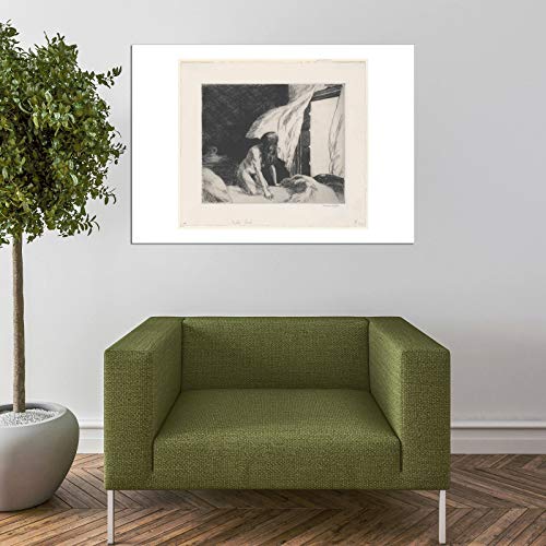 Affiche Edward Hopper Le Vent du Soir encadrée format petit Spiffing Prints - 7