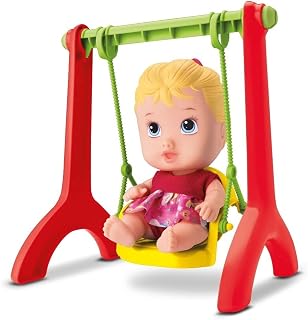 Little Dolls Boneca Com Balanço - Divertoys - Lançamento2020, DiverToys