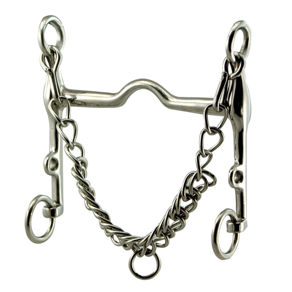 Coronet Light Weight Dressage Weymouth Bit, 5-Inch
