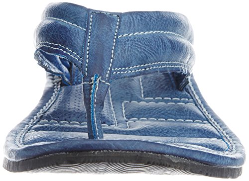 Image of Bata Men's Blue Hawaii House Slippers - 7 UK (8719027)