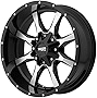 Moto Metal MO970 Gloss Black Wheel Machined With Milled Accents (18x9'/6x135,139.7mm, +18mm offset)