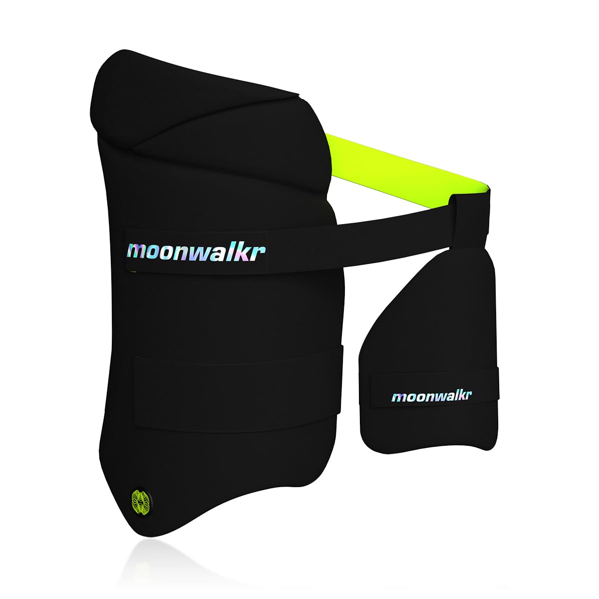 moonwalkr Thigh Guard 2.0 Protective Gear for Batter’s Height (4’9”- 5’3”) Cricket Thigh Pad Cricket Accessories & Equipment Safeguarding Both Your Outer and Inner Thighs Black (Small, Left Hand)-image-16